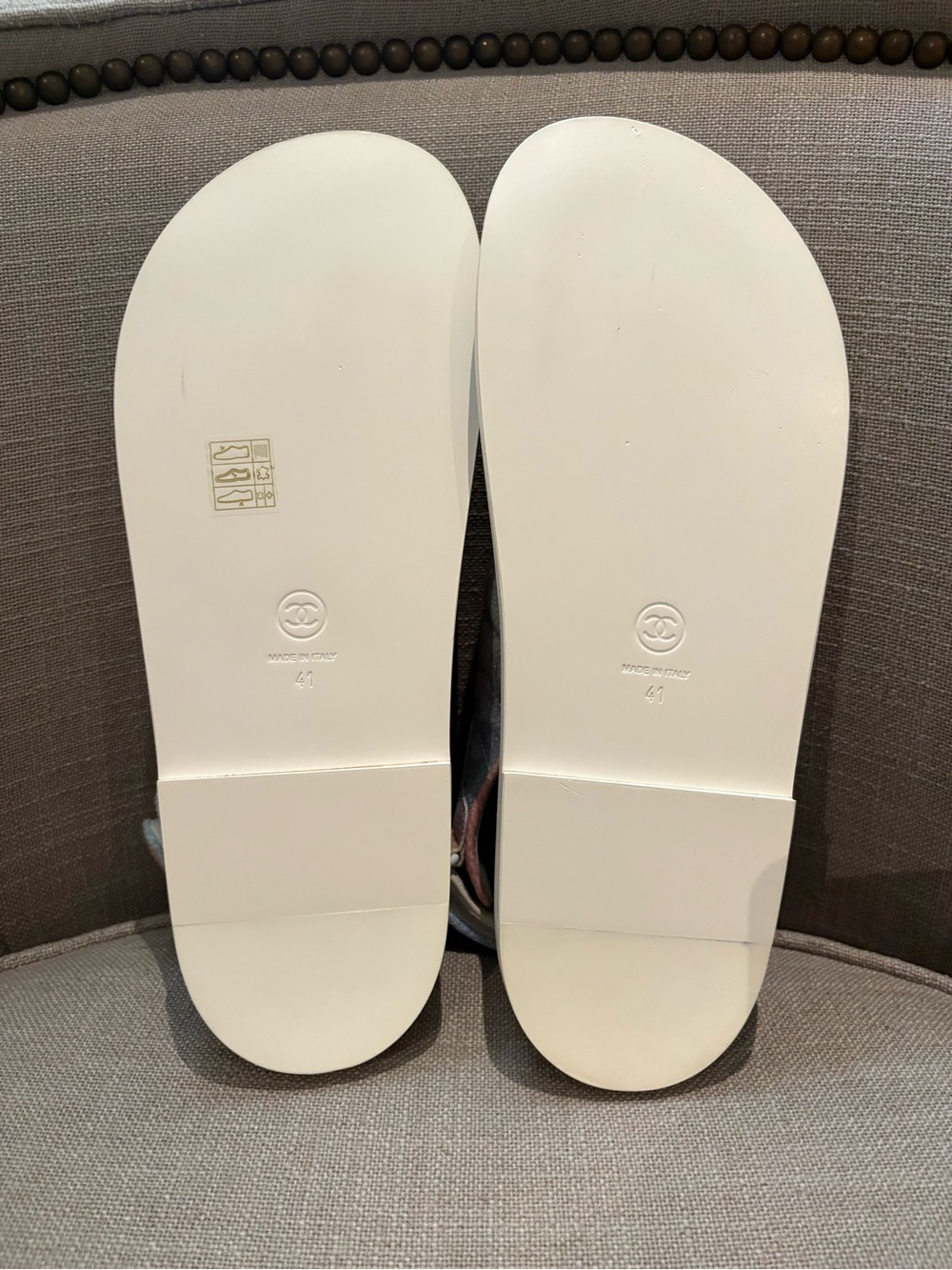 CHANEL Rainbow Dad Sandals - Picture 12 of 16